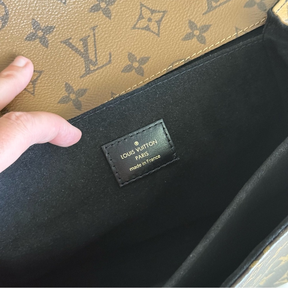 Authentic Louis Vuitton Pochette Metis Reverse Monogram Crossbody Bag - Picture 10 of 14